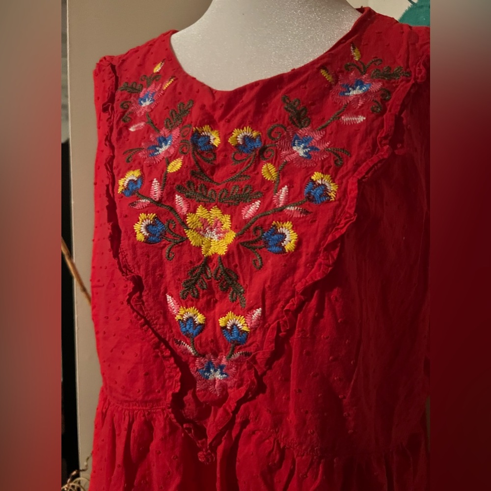 Time & Tru Tank-Top Blouse Women’s XL(16-18)